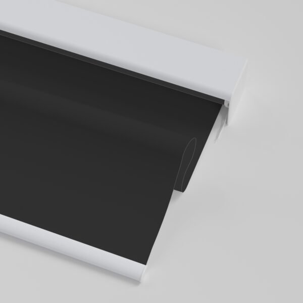 Smart Roller Blinds for Indoor Windows, Blackout Roller Blinds with Valance Cover, Room Darkening Window Shades for Home, Privacy Control Shade, Easy Install - Image 7