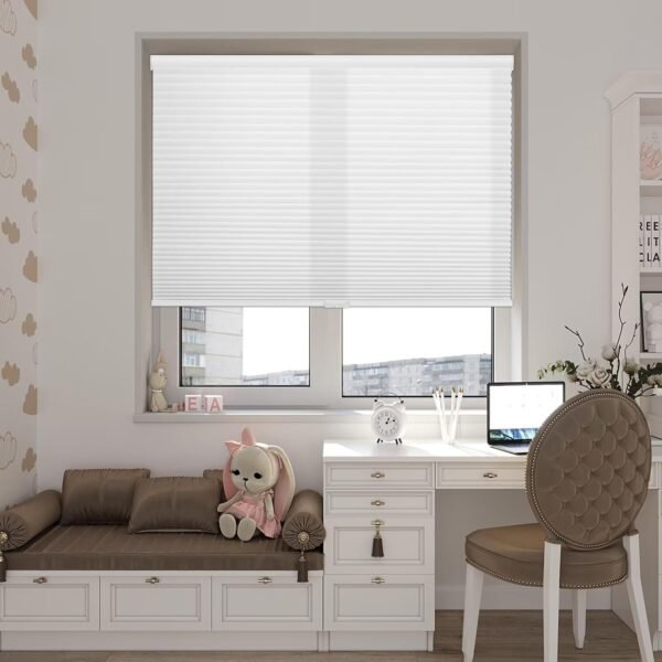 Light Filtering Cellular Shades, Honeycomb Blinds for Indoor Windows, 1.5 inch Cell Pleated , Pull Down Thermal Window ,Coverings for Window. - Image 2