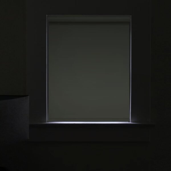 Cordless Roller Blinds for Indoor Windows, Blackout Roller Blinds with Valance Cover, Room Darkening Window Shades for Home, Privacy Control Shade, Easy Install Beige - Image 4